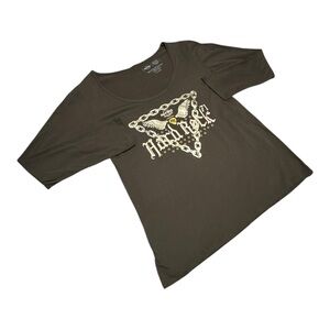 Hard Rock Hotel And Casino Punta Cana Long Sleeve Tee Size XL Black Graphics